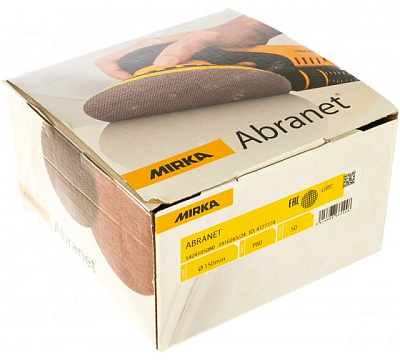 150мм GRIP P180 ABRANET Шлифовальные материалы Mirka 5424105018